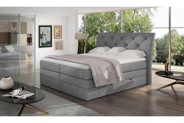 Sängpaket Aubenas 180x200 cm - Grå - Möbler - Säng - Komplett sängpaket