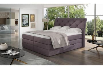 Sängpaket Aubenas 180x200 cm - Lila - Möbler - Säng - Komplett sängpaket