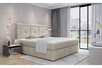 Sängpaket Cataloba 140x200 cm - Beige - Möbler - Säng - Komplett sängpaket