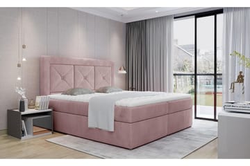 Sängpaket Cataloba 180x200 cm - Ljusrosa - Möbler - Säng - Komplett sängpaket