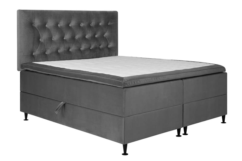Sängpaket Chilla Pluss Förvaringssäng 160x200 cm  - Grå - Möbler - Säng - Säng med förvaring
