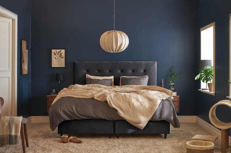 Sängpaket Chilla Pluss Förvaringssäng 180x200 cm  - Mörkgrå - Möbler - Säng - Säng med förvaring