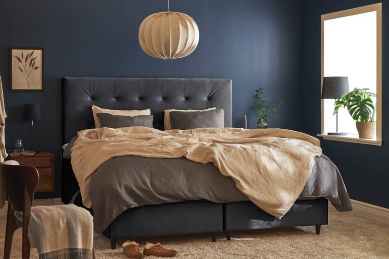 Sängpaket Chilla Pluss Förvaringssäng 180x200 cm  - Mörkgrå - Möbler - Säng - Säng med förvaring