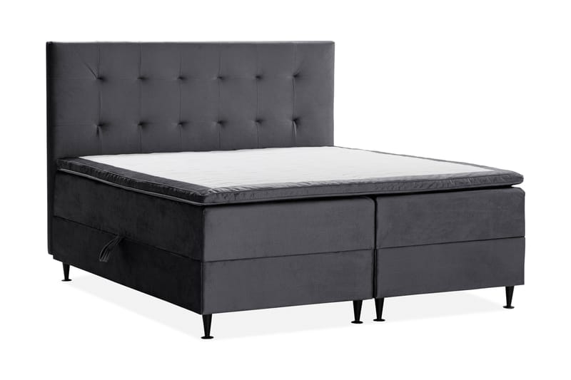 Sängpaket Chilla Pluss Förvaringssäng 180x200 cm  - Mörkgrå - Möbler - Säng - Säng med förvaring