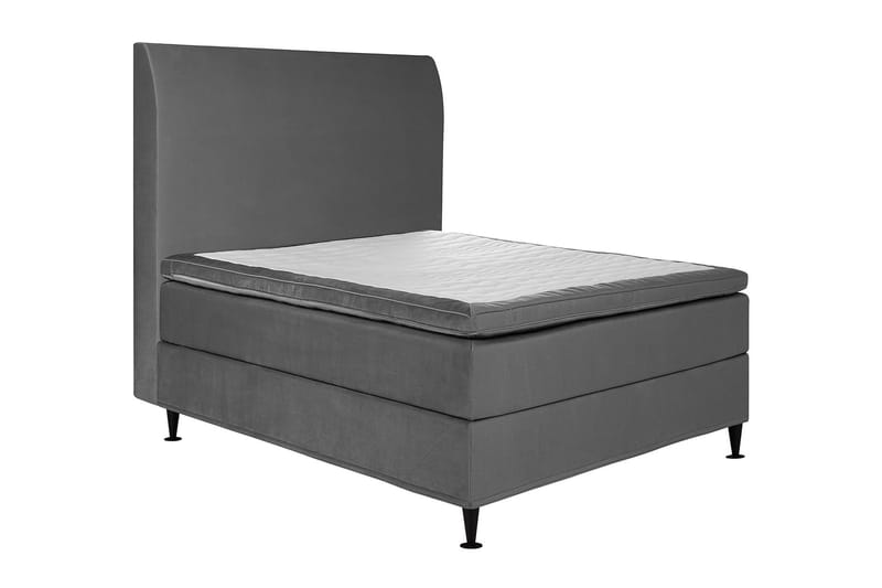 Sängpaket Chilla Pluss Kontinentalsäng 120x200 cm  - Grå - Kontinentalsäng - Komplett sängpaket