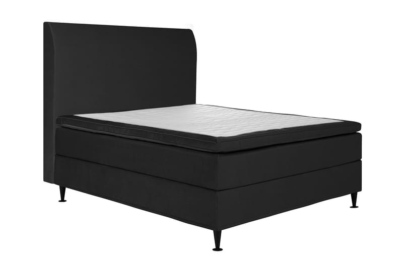 Sängpaket Chilla Pluss Kontinentalsäng 160x200 cm - Mörkgrå - Möbler - Säng - Kontinentalsäng