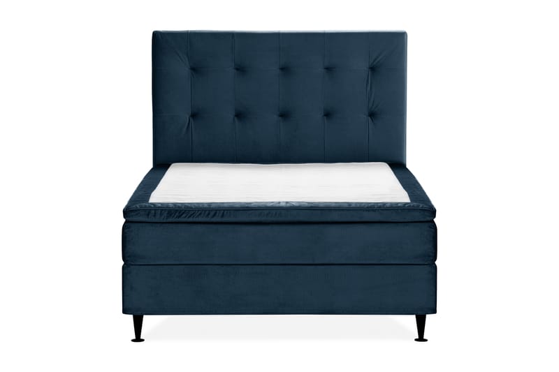 Sängpaket Chilla Pluss Kontinentalsäng 120x200 cm - Mörkblå - Möbler - Säng - Kontinentalsäng
