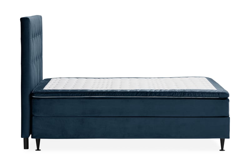 Sängpaket Chilla Pluss Kontinentalsäng 120x200 cm - Mörkblå - Möbler - Säng - Kontinentalsäng