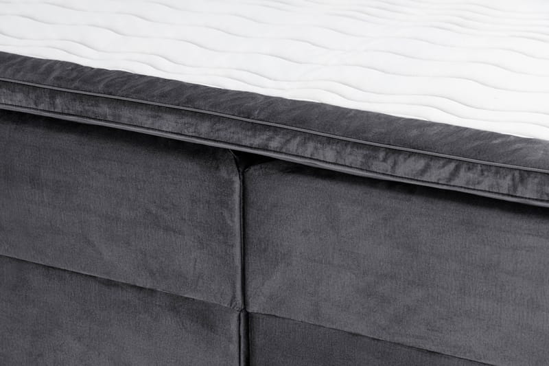Sängpaket Chilla Pluss Förvaringssäng 180x200 cm  - Mörkgrå - Säng med förvaring - Komplett sängpaket