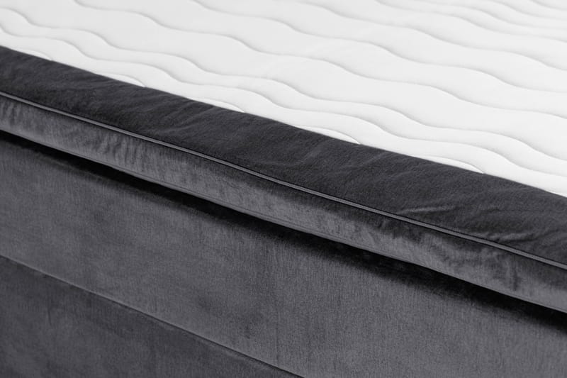 Sängpaket Chilla Pluss Kontinentalsäng 140x200 cm  - Mörkgrå - Möbler - Säng - Kontinentalsäng