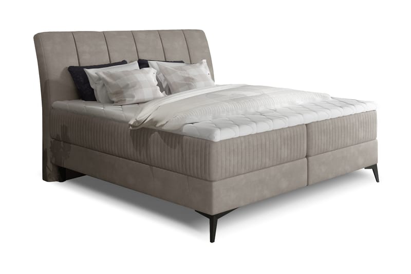 Sängpaket Darnelle 140x200 cm - Beige - Komplett sängpaket