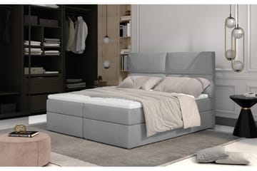 Sängpaket Epenede 140x200 cm - Grå - Möbler - Säng - Komplett sängpaket