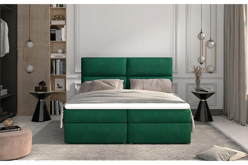 Sängpaket Epenede 180x200 cm - Grön - Möbler - Säng - Komplett sängpaket