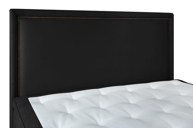 Sängpaket Gullmar Kontinentalsäng 140x200 cm Fast - Mörkgrå - Kontinentalsäng - Komplett sängpaket