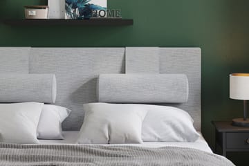 Sängpaket Kontinentalsäng Candela 160x200 - Ljusgrå - Möbler - Säng - Kontinentalsäng