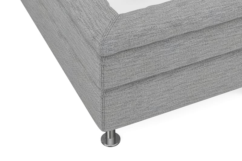 Sängpaket Kontinentalsäng Candela 160x200 - Ljusgrå - Möbler - Säng - Kontinentalsäng