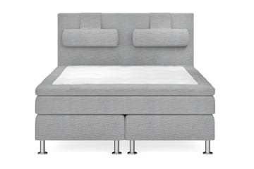 Sängpaket Kontinentalsäng Candela 160x200 - Ljusgrå - Möbler - Säng - Kontinentalsäng
