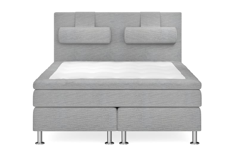 Sängpaket Kontinentalsäng Candela 160x200 - Ljusgrå - Möbler - Säng - Kontinentalsäng