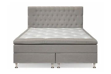 Sänggavel Diamant - Ljusbrun