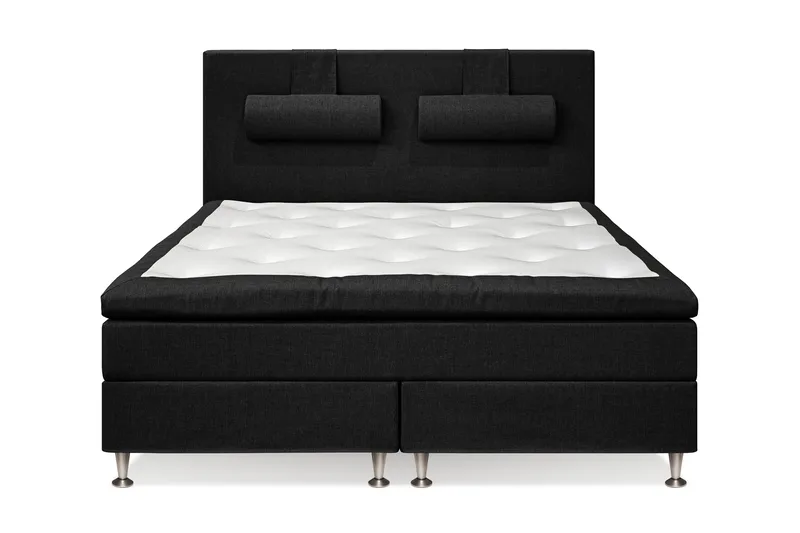 Sängpaket Meja 160x200 Svart, Svart