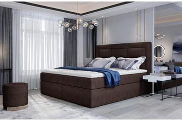 Sängpaket Montalon 180x200 cm - Brun - Möbler - Säng - Komplett sängpaket