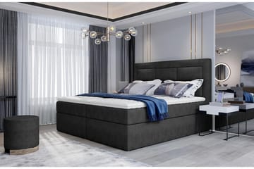 Sängpaket Montalon 180x200 cm - Grå - Möbler - Säng - Komplett sängpaket