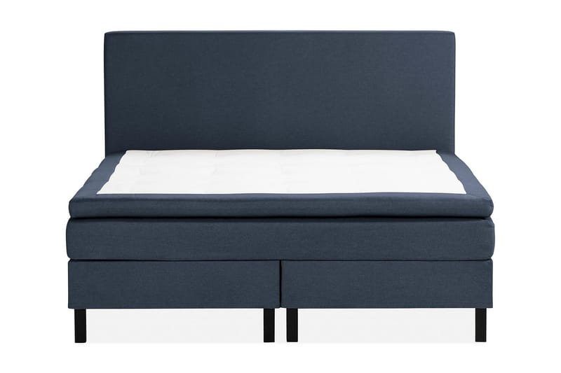 Sängpaket Nayaka 150x200 Latexmadrass - Slät gavel Blå - Möbler - Säng - Kontinentalsäng