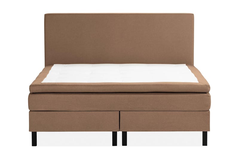 Sängpaket Nayaka 150x200 Skummadrass - Slät gavel Brun - Möbler - Säng - Kontinentalsäng