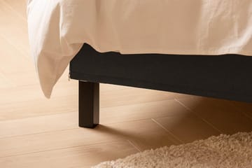 Sängpaket Nayaka 150x200 Skummadrass - Slät gavel Mörkgrå - Möbler - Säng - Kontinentalsäng