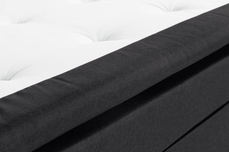 Sängpaket Nayaka 150x200 Skummadrass - Slät gavel Svart - Möbler - Säng - Kontinentalsäng