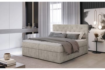 Sängpaket Nottawa 140x200 cm - Beige - Möbler - Säng - Komplett sängpaket