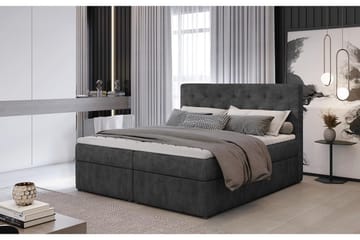 Sängpaket Nottawa 160x200 cm - Grå - Möbler - Säng - Komplett sängpaket