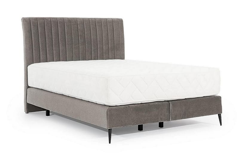 Sängpaket Ramsäng Kazusa 140x200 cm - Grå - Möbler - Säng - Komplett sängpaket