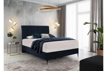 Sängpaket Ramsäng Kazusa 140x200 cm - Mörkblå - Möbler - Säng - Komplett sängpaket