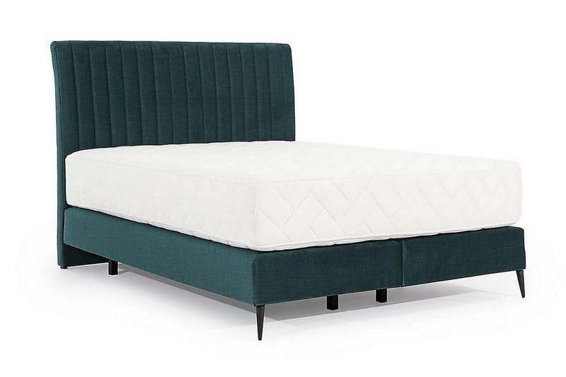 Sängpaket Ramsäng Kazusa 140x200 cm - Mörkblå - Möbler - Säng - Komplett sängpaket