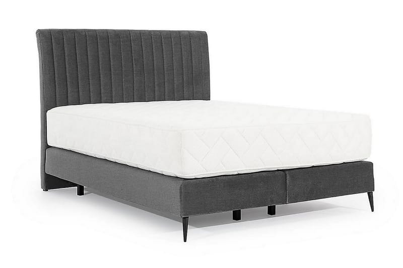 Sängpaket Ramsäng Kazusa 160x200 cm - Grå - Möbler - Säng - Komplett sängpaket