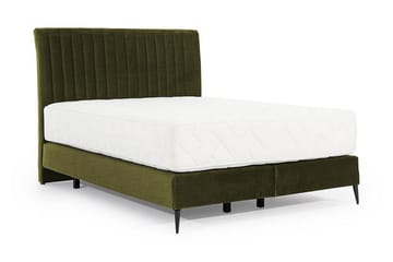 Sängpaket Ramsäng Kazusa 160x200 cm - Mörkgrön - Möbler - Säng - Komplett sängpaket