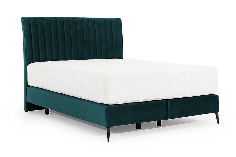 Sängpaket Ramsäng Kazusa 160x200 cm - Turkos - Möbler - Säng - Komplett sängpaket