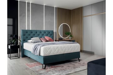 Sängpaket Ramsäng Kazuto 140x200 cm - Blå - Möbler - Säng - Komplett sängpaket