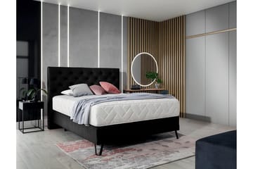 Sängpaket Ramsäng Kazuto 180x200 cm - Svart - Möbler - Säng - Komplett sängpaket