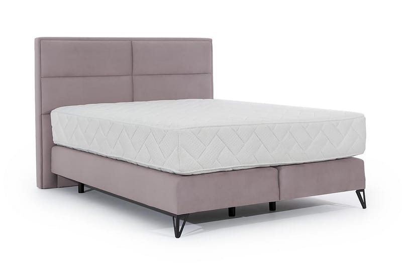 Sängpaket Ramsäng Kazuya 140x200 cm - Ljusrosa - Möbler - Säng - Komplett sängpaket