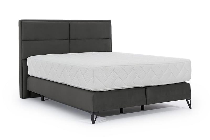 Sängpaket Ramsäng Kazuya 160x200 cm - Grå - Möbler - Säng - Komplett sängpaket