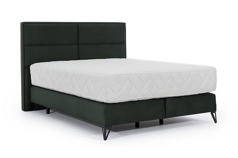 Sängpaket Ramsäng Kazuya 180x200 cm - Mörkgrön - Möbler - Säng - Komplett sängpaket