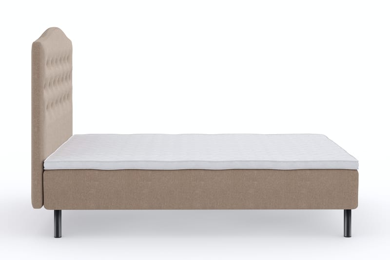 Sängpaket Ramsäng Wega 120x200 cm - Brun - Ramsäng - Komplett sängpaket