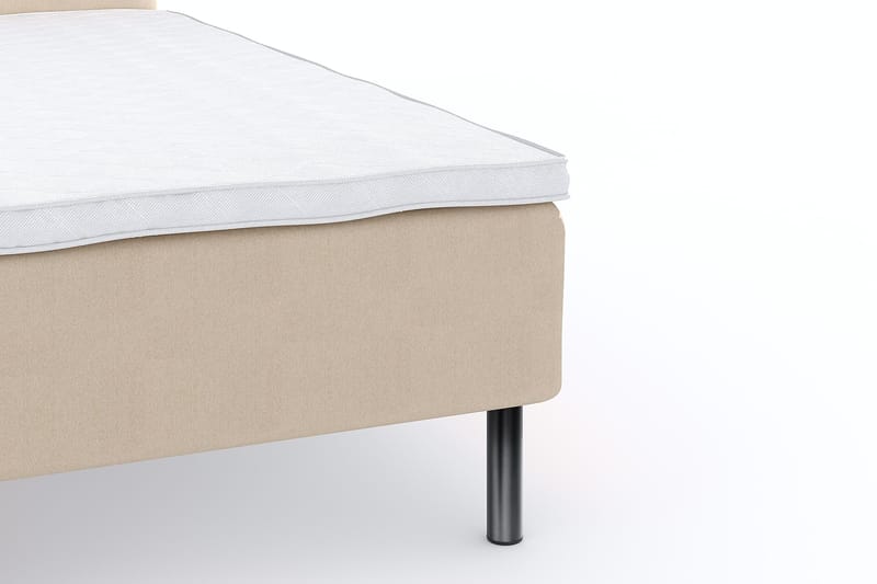 Sängpaket Ramsäng Wega 160x200 cm - Beige - Ramsäng - Dubbelsäng - Komplett sängpaket