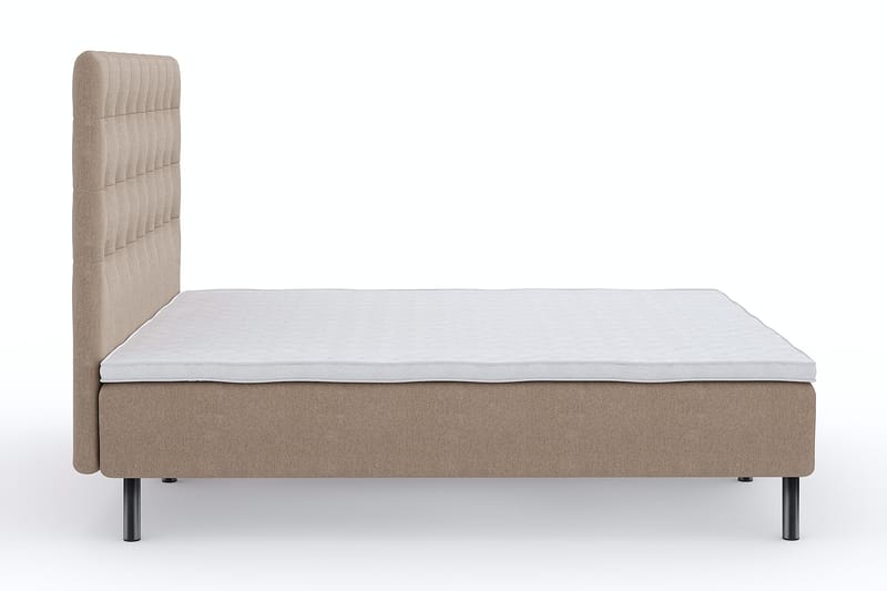 Sängpaket Ramsäng Wega 160x200 cm - Brun - Ramsäng - Dubbelsäng - Komplett sängpaket