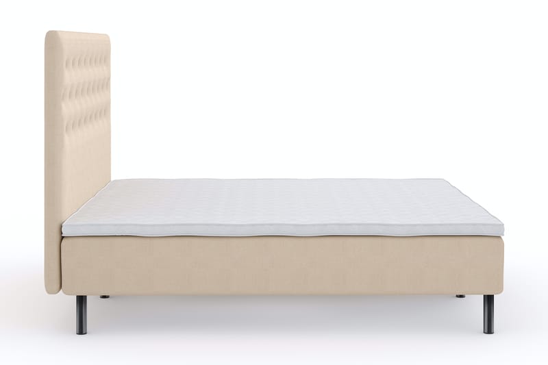 Sängpaket Ramsäng Wega 180x200 cm - Beige - Ramsäng - Dubbelsäng - Komplett sängpaket