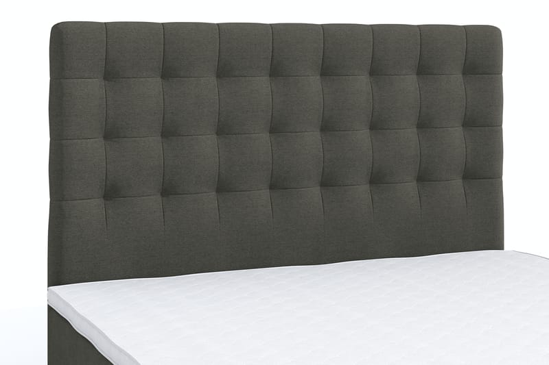 Sängpaket Ramsäng Wega 180x200 cm - Mörkgrå - Ramsäng - Dubbelsäng - Komplett sängpaket