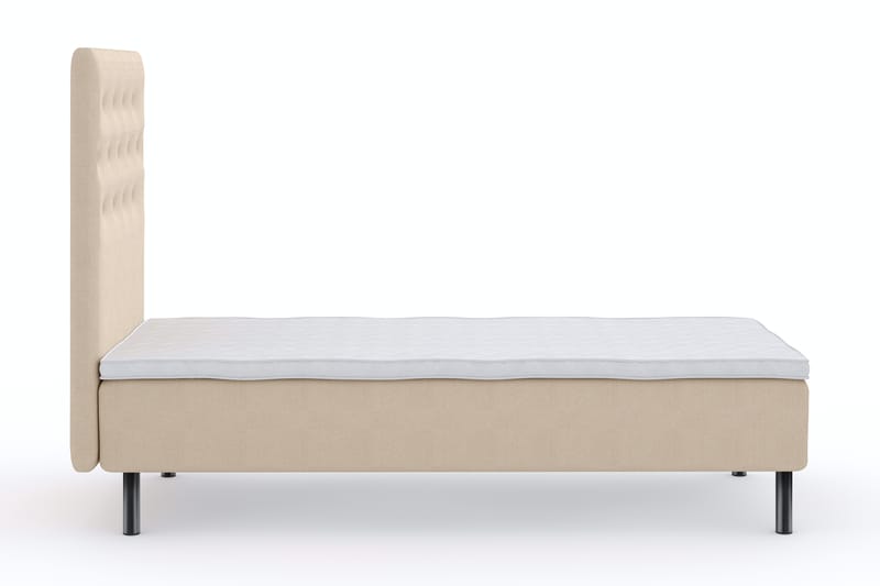 Sängpaket Ramsäng Wega 90x200 cm - Beige - Ramsäng - Komplett sängpaket