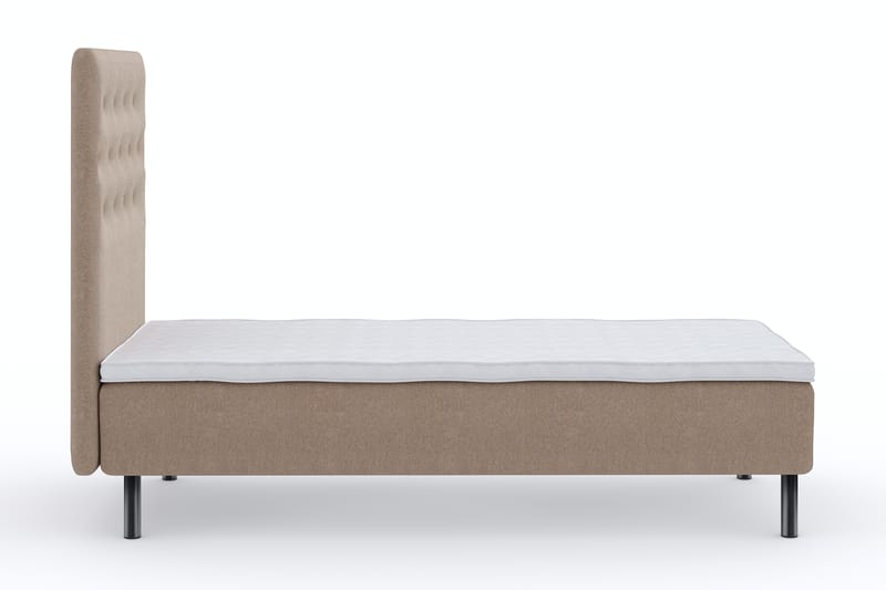 Sängpaket Ramsäng Wega 90x200 cm - Brun - Ramsäng - Komplett sängpaket
